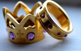 anillos de boda extravagantes